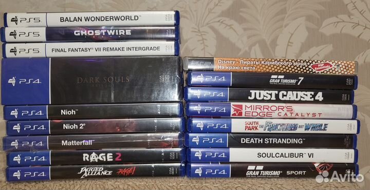 Игры Sony PlayStation PS5, PS4, psp