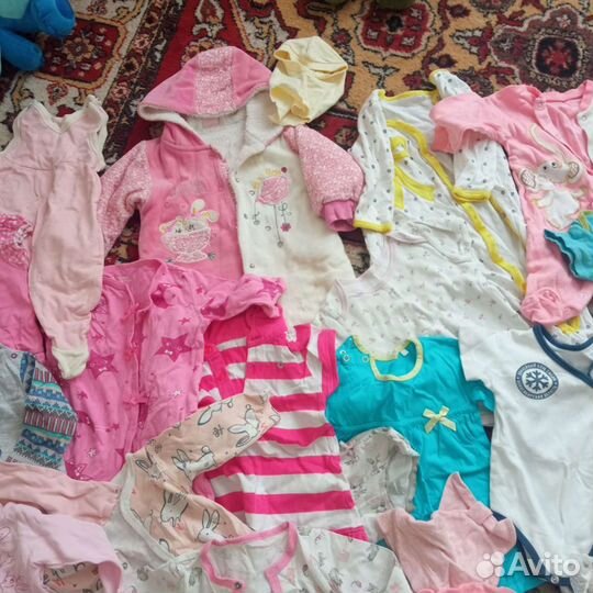 Детские вещи пакетом от 0 до года