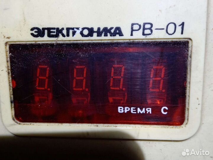 Кухонный таймер на индикаторных лампах