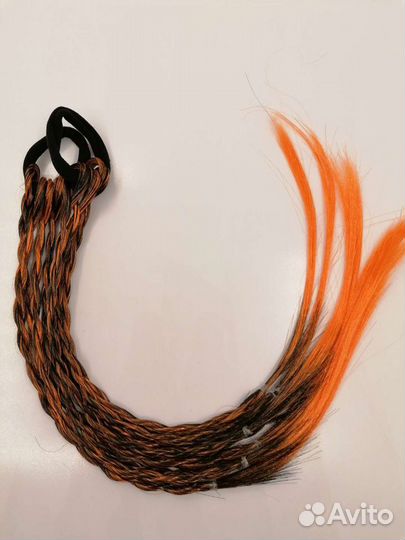 Косички на резинке