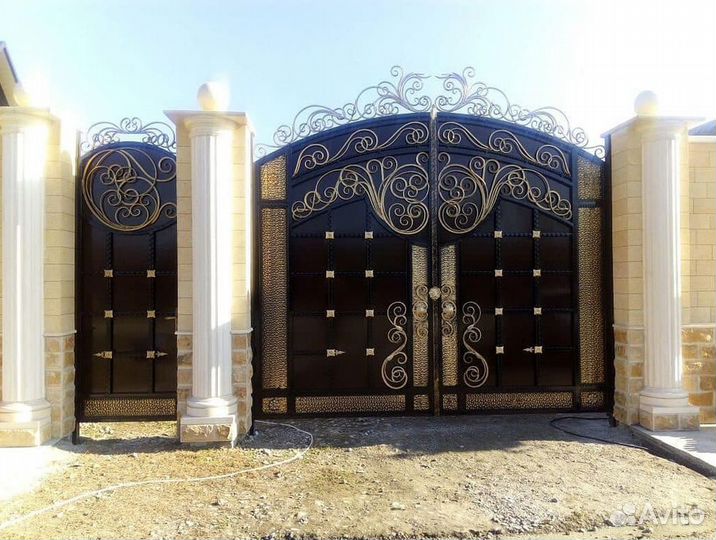 Кованные ворота