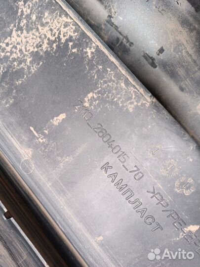 Задний бампер ваз 2110