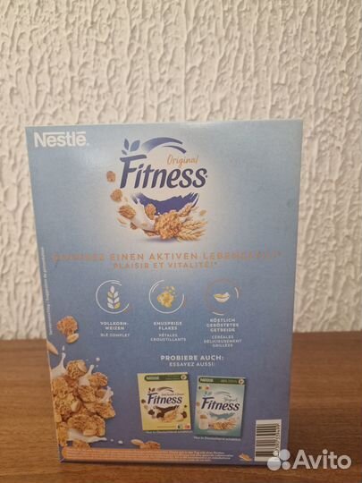 Nestle Fitness Original, готовый завтрак,Швейцария