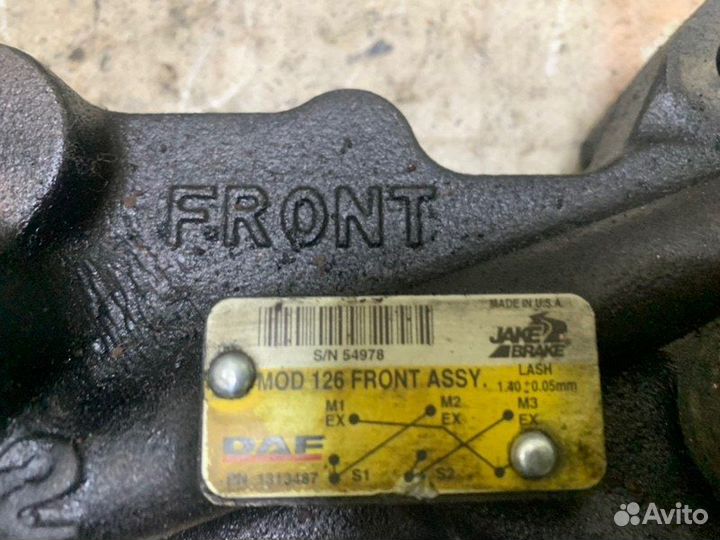 Горный тормоз передний Daf Xf 95