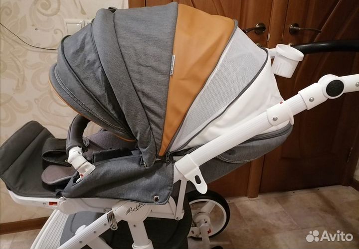 Коляска Adamex barletta 2 в 1 + зимний мешок