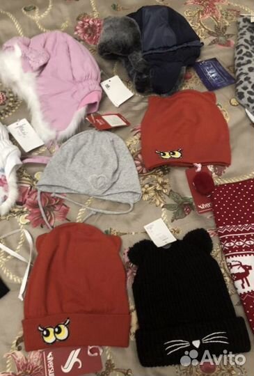 Шапка детс.для девочки и для мальчика