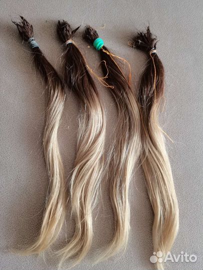 Волосы капсулированные для наращивания