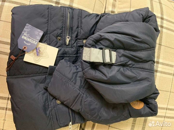 Куртка зимняя детская пуховик Futurino 104 новая