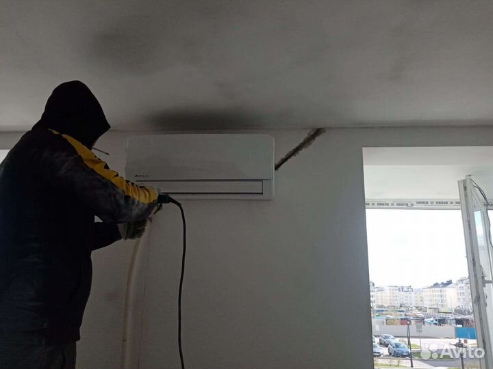 Установка кондиционеров и системы вентиляции