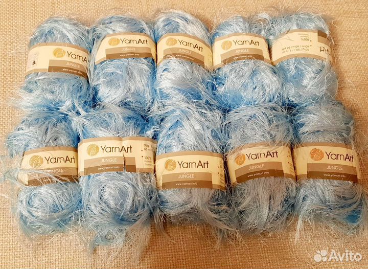 Пряжа новая.Много