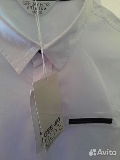 Рубашка белая 140 146 158