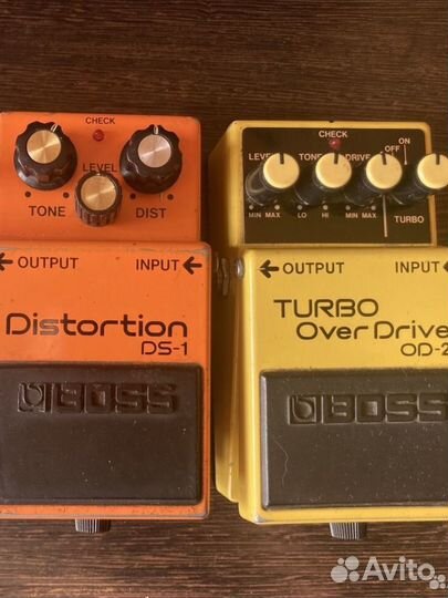 Гитарнные педали boss