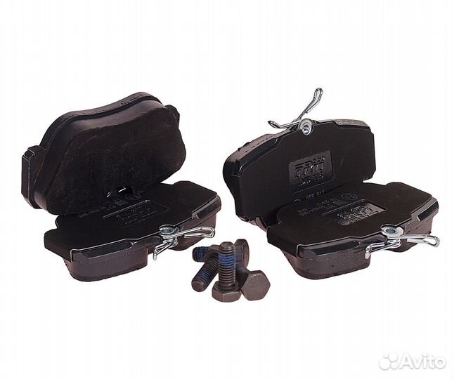 Колодки тормозные mercedes W201 (82-93) передние (4шт.) TRW