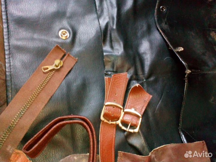 Кожа для рукоделия кожаный плащ СССР