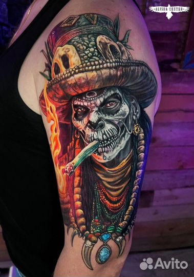 Модель для тату