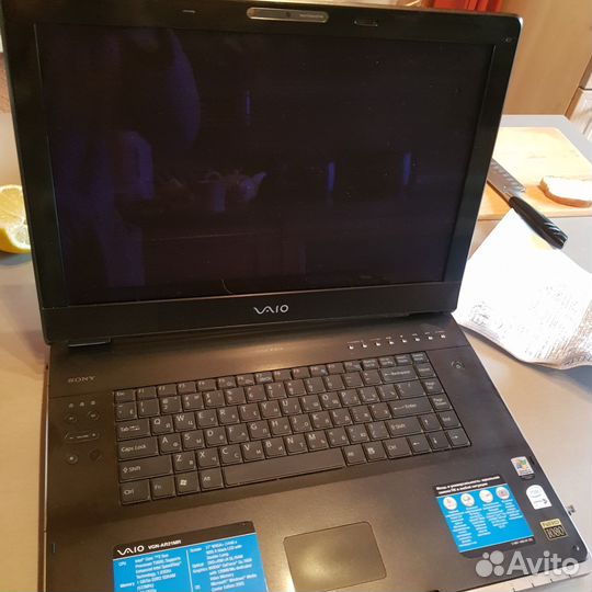 Ноутбук sony vaio на запчасти