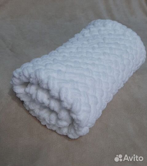 Плед детский плюшевый