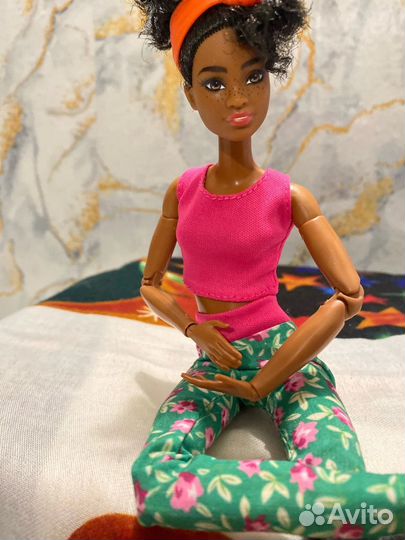 Кукла Barbie мулатка гибрид на теле мтм