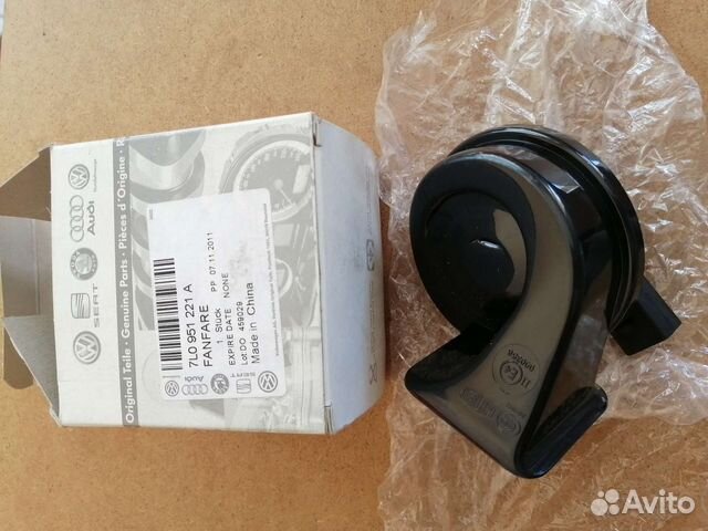 Звуковой сигнал VW Touareg 2010