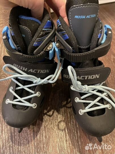 Коньки для девочки 29, раздвижные (27-30)