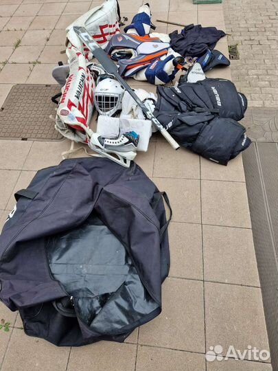 Хоккейная вратарская форма взрослая