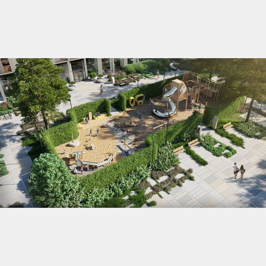 Квартира-студия, 36,4 м², 6/46 эт.