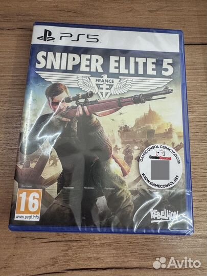 Sniper Elite 5 диск для PS5 новый