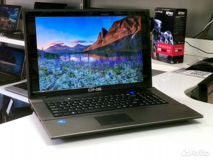 Ноутбук 17 дюймов + SSD Гарантия