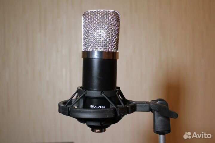 Студийный Микрофон BM-700. Конденсаторный