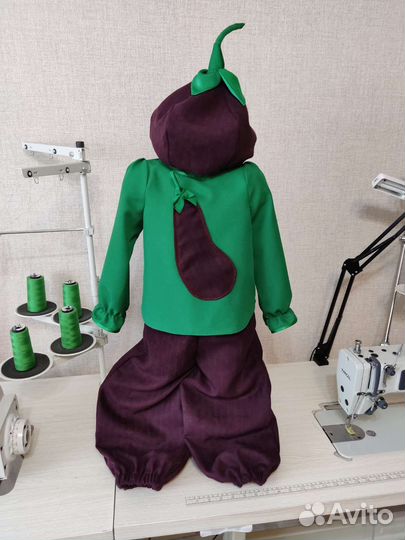 Костюм баклажан