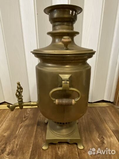 Самовар на дровах угольный фабрика Захряпина