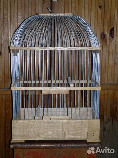 Клетки для птиц, для попугаев, из дерева