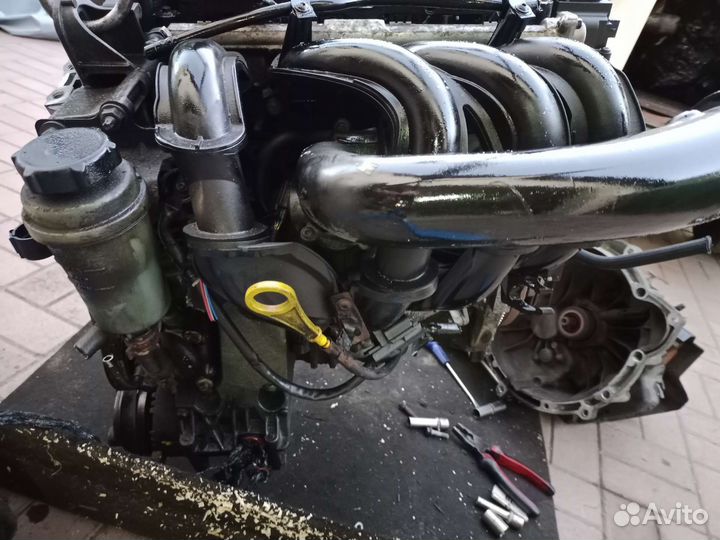 Мотор контрактный 1.6 форд фокус2 hwda/shda