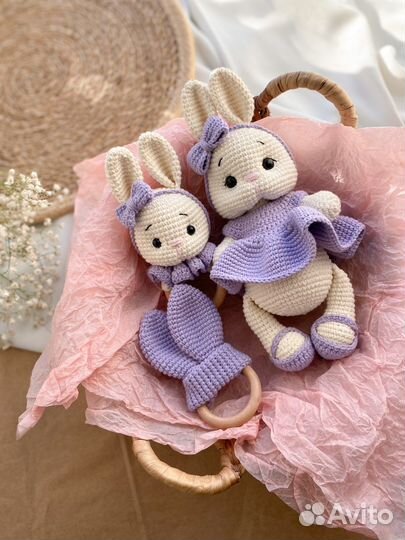 Беби бокс / вязаные игрушки