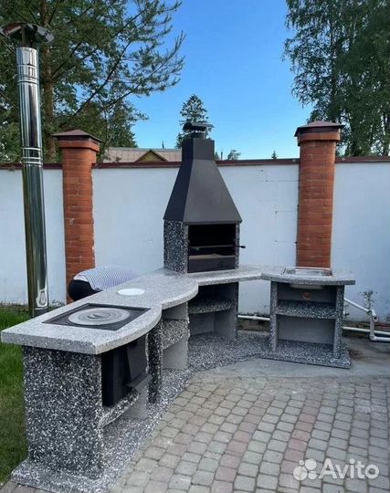 Зона барбекю с гарантией от производителя