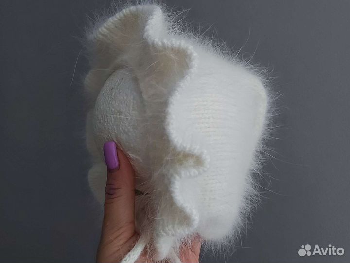 Чепчик из ангоры