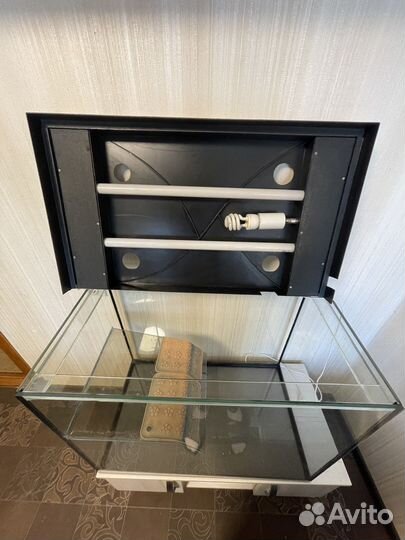 Террариум+внешний фильтр+обогреватель