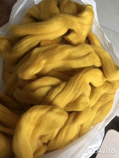 Толстая пряжа меринос