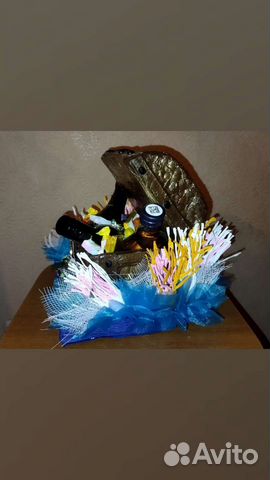 Подарок Композиция из конфет