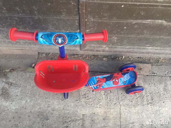 Самокат детский трехколесный