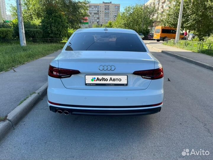 Audi A4 2.0 AMT, 2017, 140 000 км