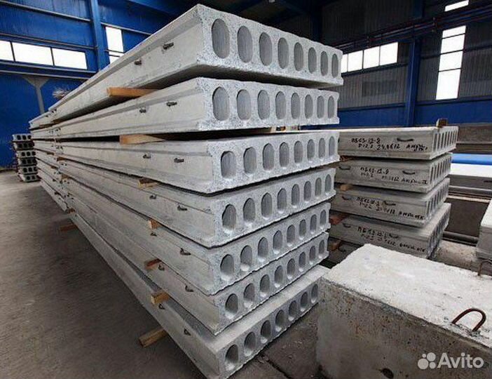 Плиты перекрытия пустотные пб