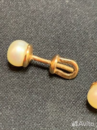 Серьги 585 пробы, р.0