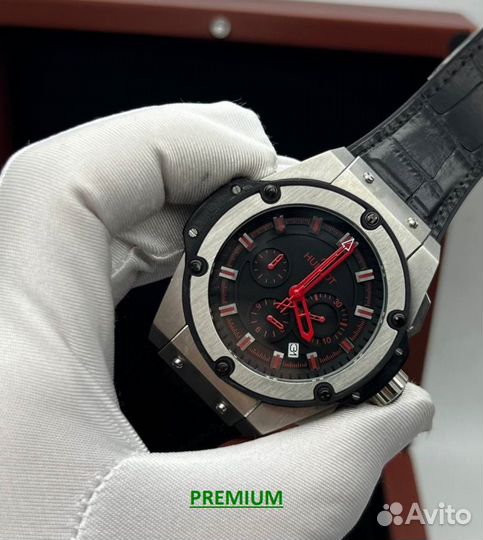 Массивные мужские часы Hublot