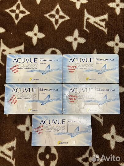 Линзы acuvue oasys
