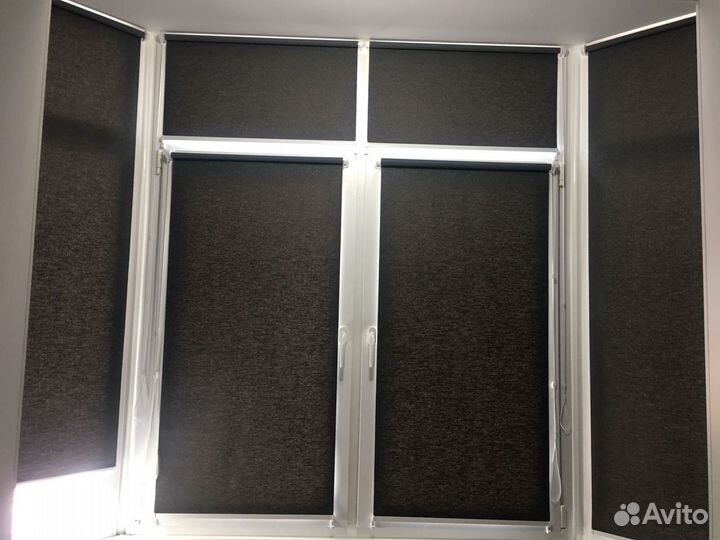 Тканевые ролеты (рулонные шторы) римские шторы