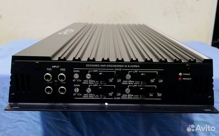 Автомобильный усилитель pride Quattro XL