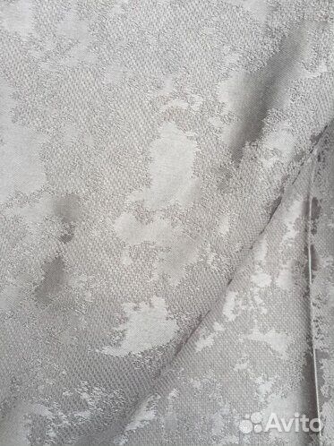 Шторы готовые, канвас мрамор