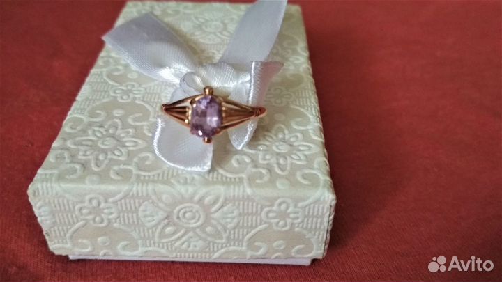 Золотое кольцо рубин александрит, кулон подвеска