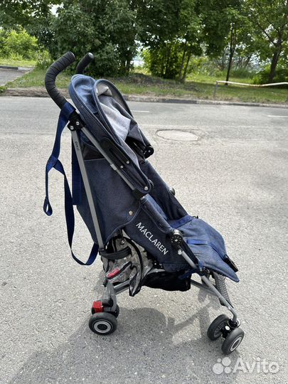 Коляска Maclaren Quest Denim Indigo